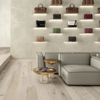 Marmor Gulvflis <strong>Marblestone</strong>  Beige Polert 90x180 cm